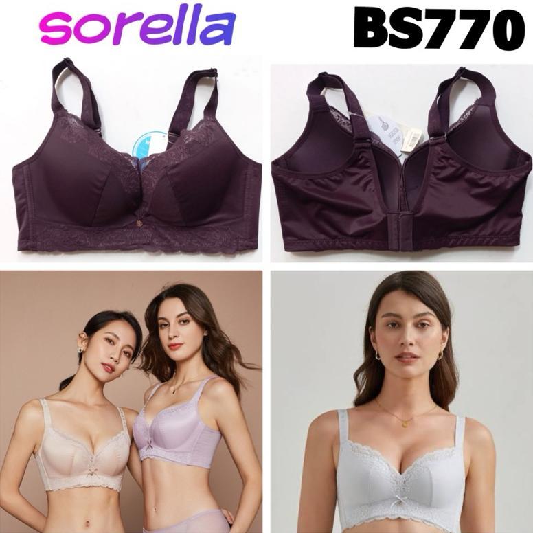 BS770 sorella bra cup full body contour tanpa kawat 34C 36C