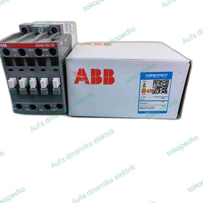 Promo AX40-30-10 220vac ABB Kontactor AX40 30 10 coil 220vac Diskon
