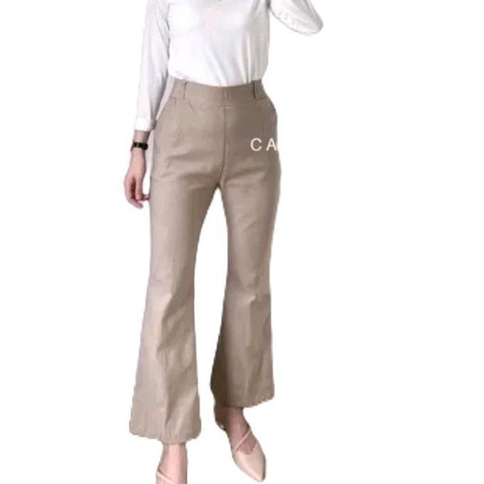 CUTBRAY PANTS Bahan Sofjeans-Celana panjang fashion/Celana kerja wanita model cutbray / Celana cutbr