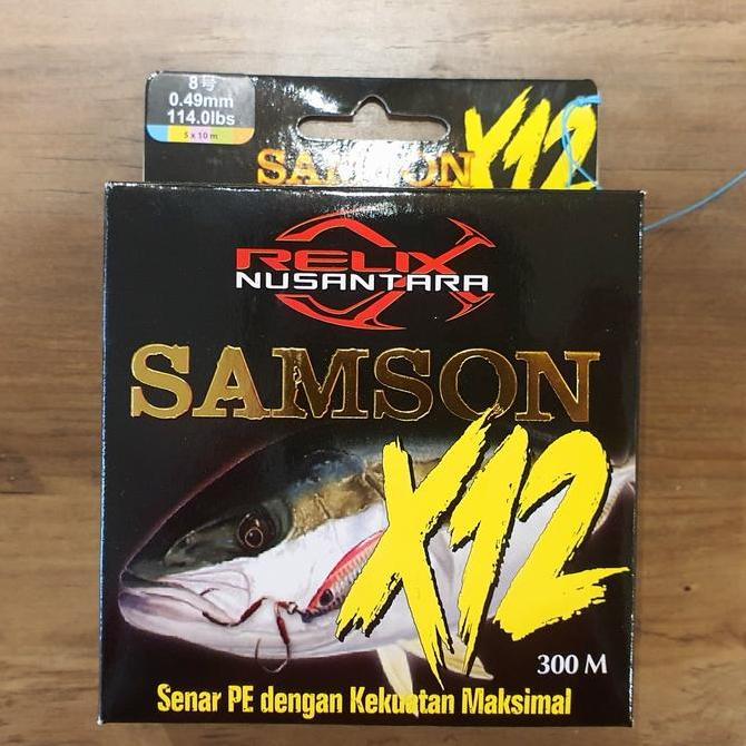 Senar PE Samson X12 300m Pe.8 Relix Nusantara Terlaris