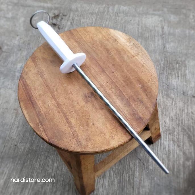 Asahan Pisau Halus 10" (25 cm) Tramontina Honing Knife 24643/080 Smooth Sharpening, Carbon Steel Sha