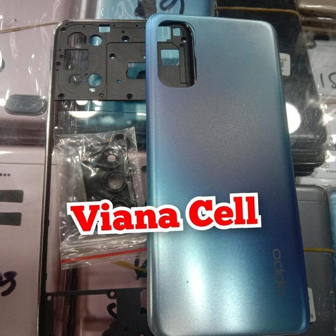 bazel backdoor oppo reno 4 4G kesing casing housing fullset reno 4 4G Terlaris