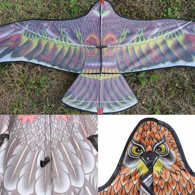 New- Layangan Elang Kain Parasut PANJANG 1.2 METER / Layangan Seot / Layang Layang Pantai Waterproof