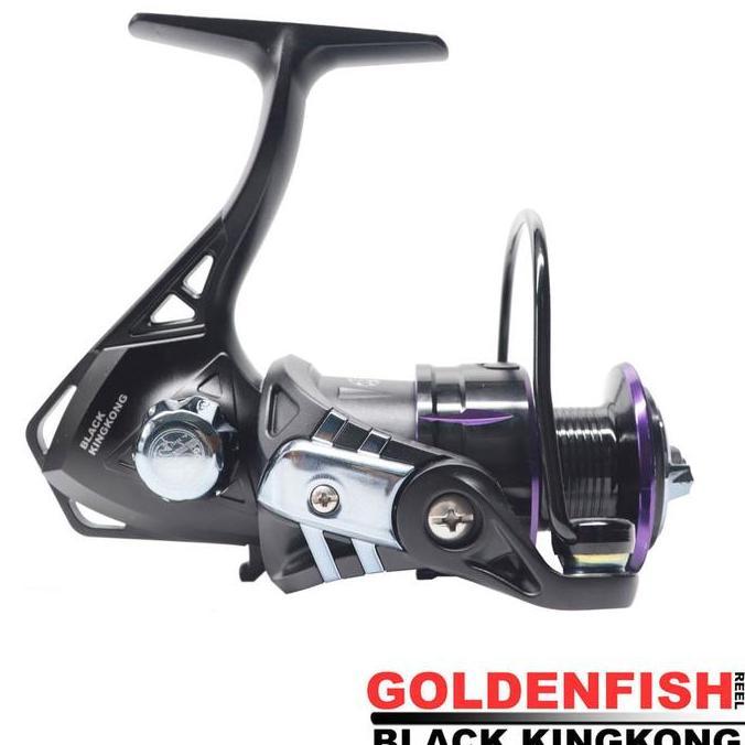 NEW REEL GOLDEN FISH SPINNING PH BLACK KINGKONG 1000-6000
