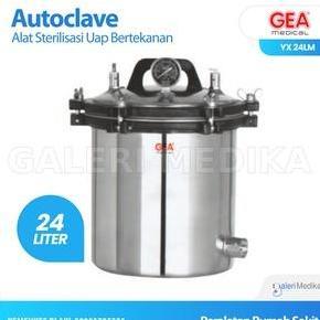 Autoclave GEA YX-24 LM  Autoclave 24 Liter - Tanpa Timer CO