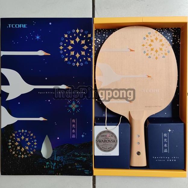 TERMURAH - TCore Stardust Silver Night TMount - OFF+ Carbon Blade Kayu