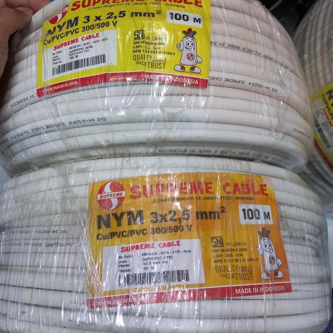 kabel nym SUPREME 3x2,5mm 100M 3x2.5mm supreme rollan @100m
