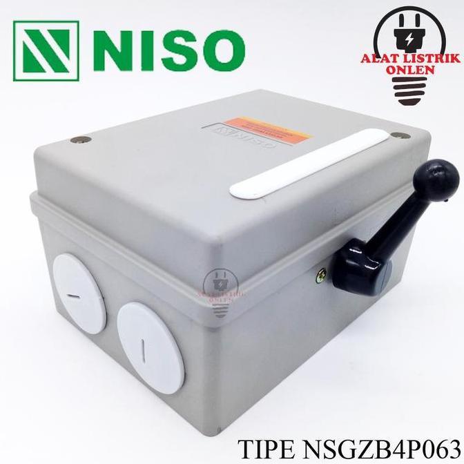 TERMURAH - CAM STARTER GZ / GZ Besar (IOII) 4P 63A NISO