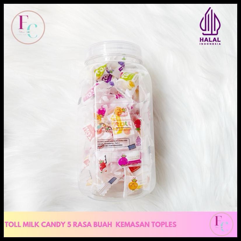 PERMEN TOLL MILK CANDY TOPLES ISI 32PCS