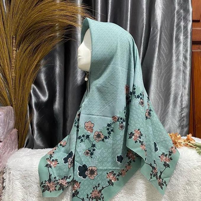 Promo Paket Hemat Hijab Ziper Motif 5Pc Instan Mewah Zipper Muslim Mutiara Hijab Motif Voal Azahra L