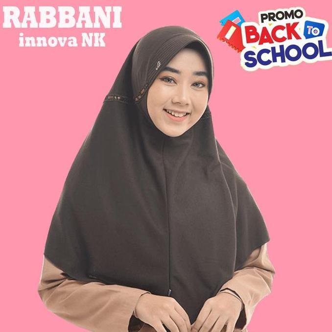 Promo Rabbani Kerudung Innova Nk (Pita Diluar) Kerudung Sekolah Instan Jilbab Nyaman Cod