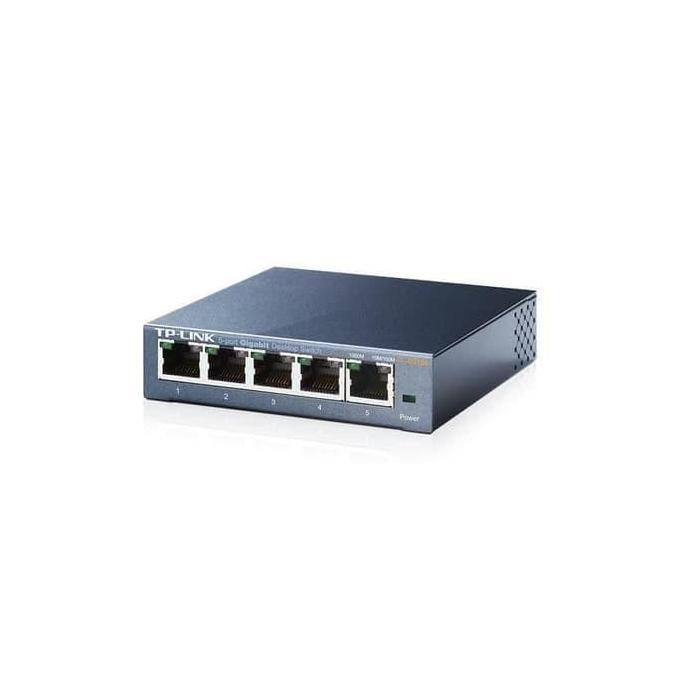 TP-Link TL-SG105 TPLink 5 Port Gigabit Switch Steel Case TPlink SG105 Terlaris