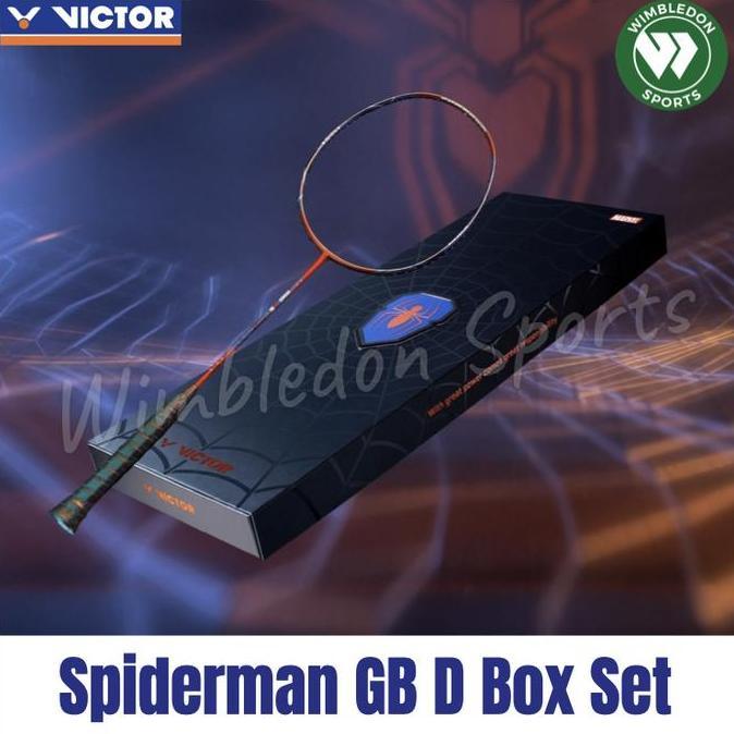 VICTOR X SPIDERMAN Raket Victor Spiderman Gift Box / Spiderman GB D Terlaris