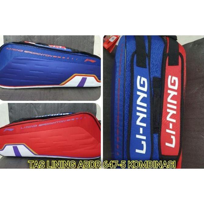 Tas Badminton Lining ABDR647 / ABDR 647 Kombinasi Original Terlaris