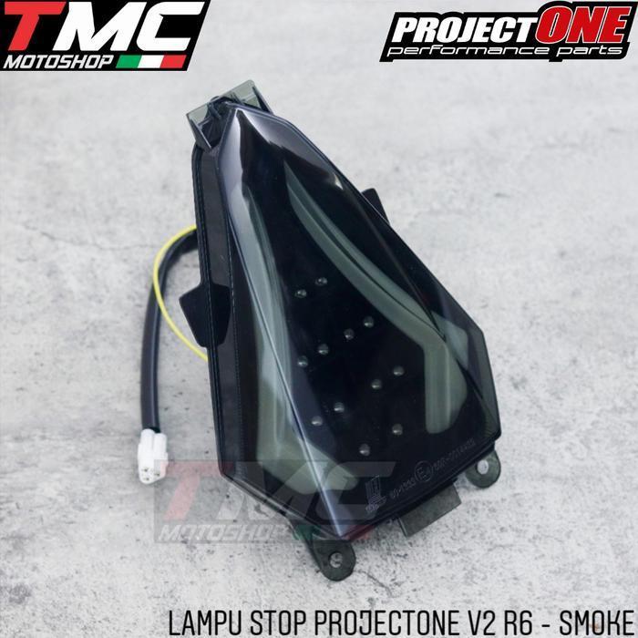 Lampu Stop Rem Stoplamp 3In1 Yamaha R6 2006 2016 Project One Original Dan Terpercaya