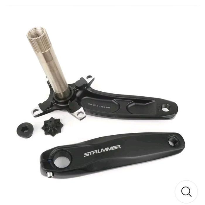 Crank Ht2 Set 44T Alloy Strummer Termasuk. Chain Ring & Bb Hollowtech Original Dan Terpercaya