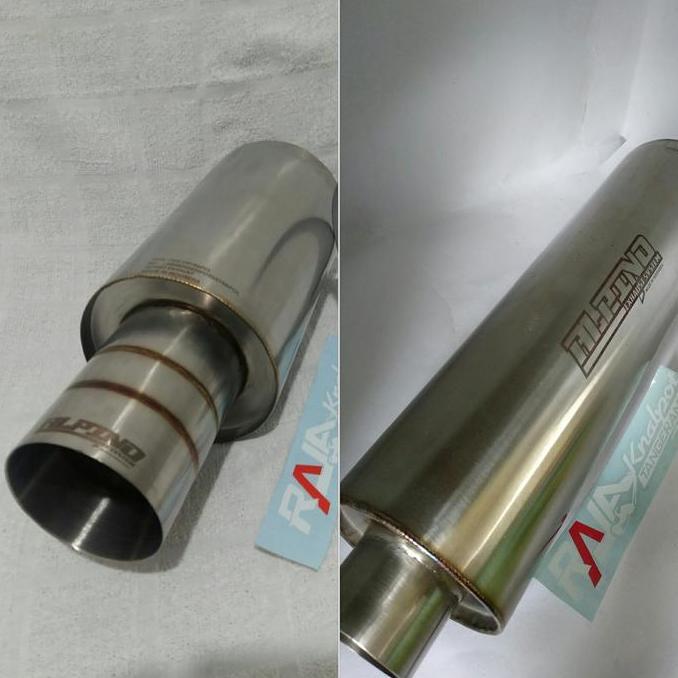 Muffler Alpino F03 baby bass dan resonator Alpino matic Terlaris
