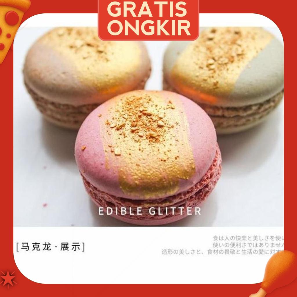 Edible Gold / Luster Dust / Gold Powder / Bubuk Emas / Sprinkle Gold