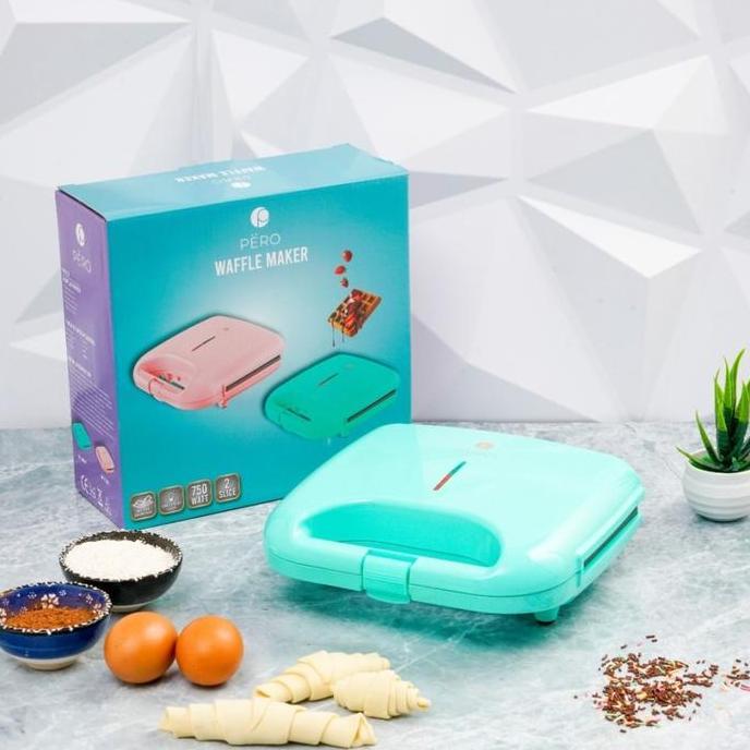 Pero Waffle Maker Nonstick/Mesin Waffle Elektrik CO