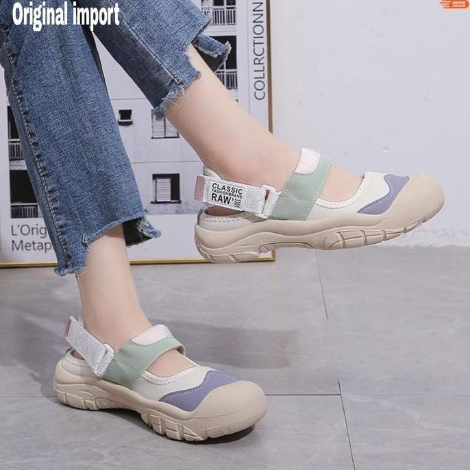 GUDANG TAS- Sandal sepatu sandal tali wanita import terbaru kekinian