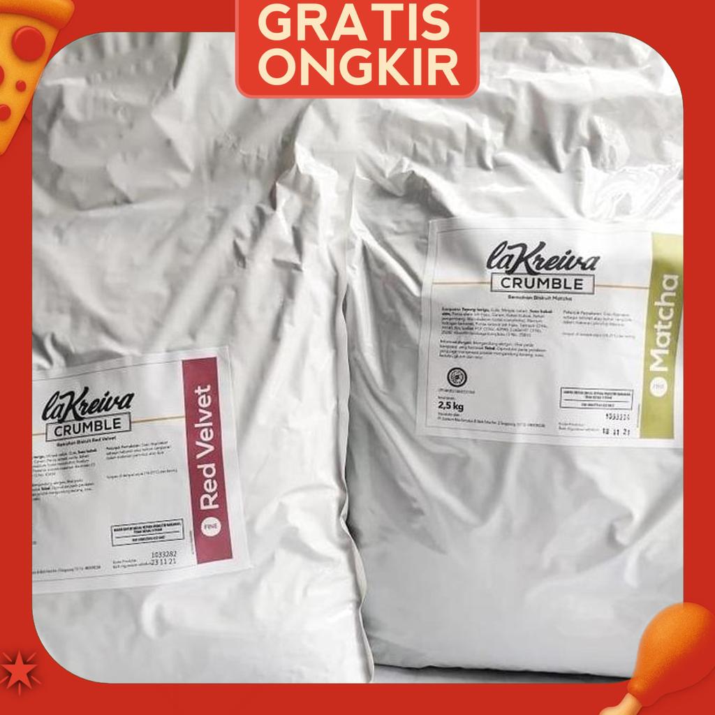 Red Velvet Crumble Crumb La Kreiva 1Kg