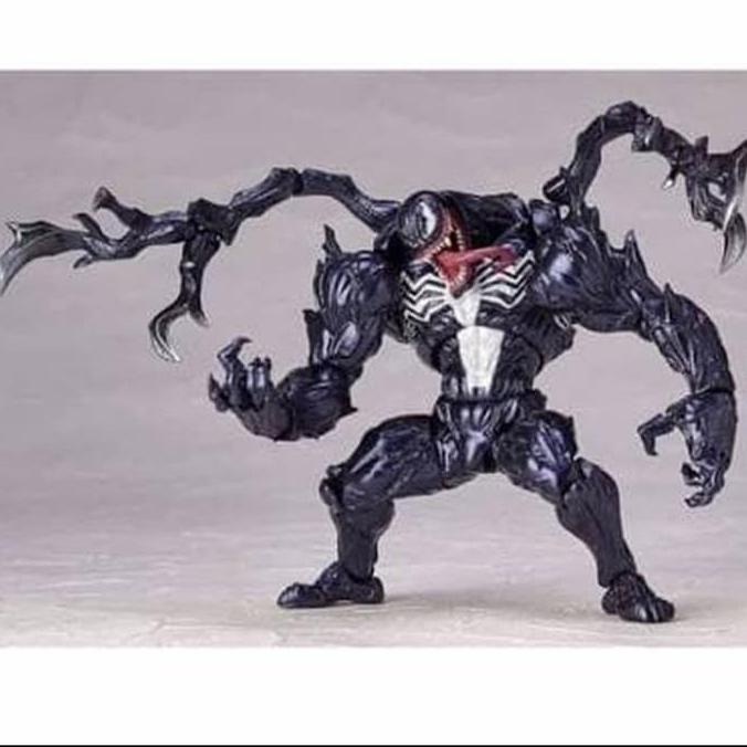 Revoltech Venom Kws Action Figure Spiderman