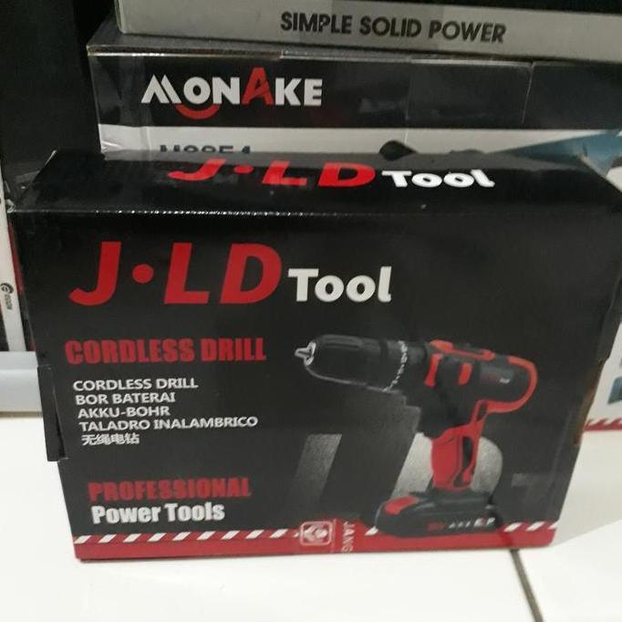 Promo Bor Cordless Jld 12V Merah