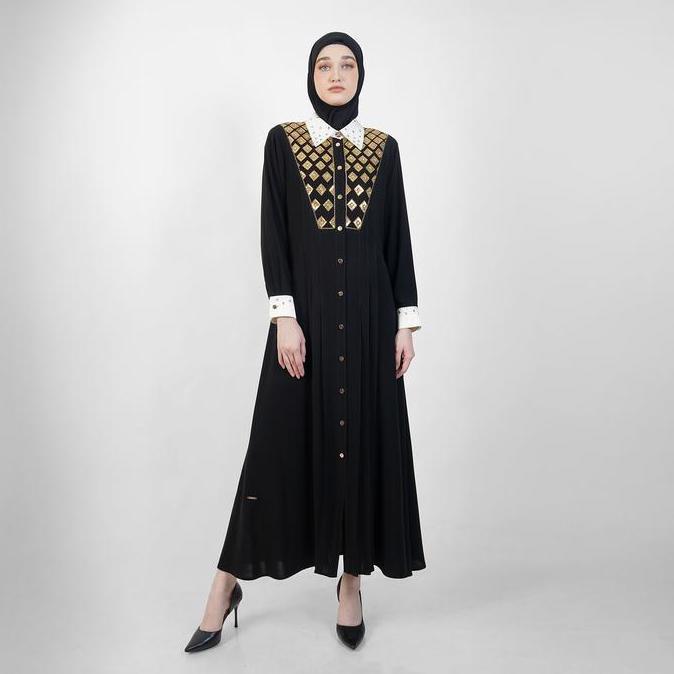Sale Hikmat A3078 - Orna Majesta Gamis Abaya Wanita