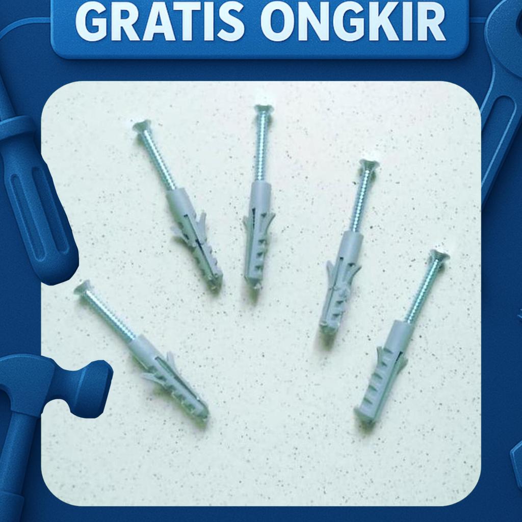 Paket Fhiser S8 Dan Sekrup Tapping Fab 8X3