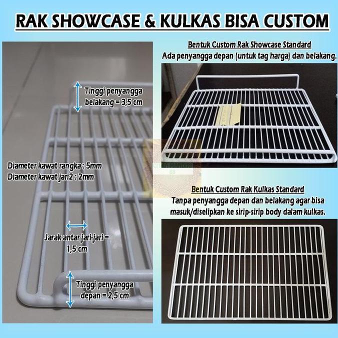 Terlaris Rak Showcase Rak Kulkas Ambalan Showcase Kulkas