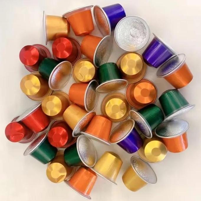 Terlaris 10Pcs Nespresso Empty Coffee Capsule / Kopi Kapsul Kosong (Harus Pakai Mesin)