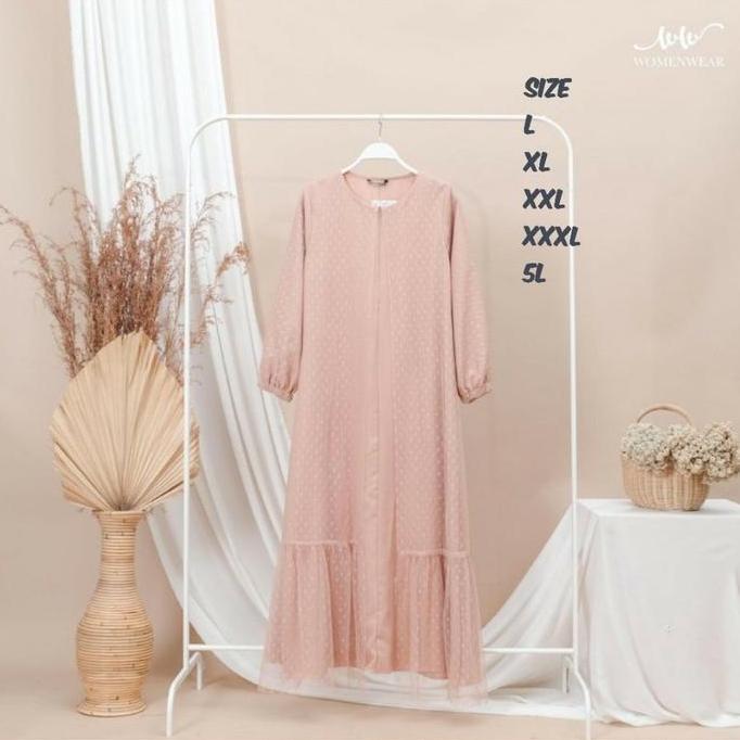 Murah Myshawl Reva Outer Jumbo Outer Bigsize Outer Brukat Jumbo Atasan Jumbo Brukat Tille Motif Kasu