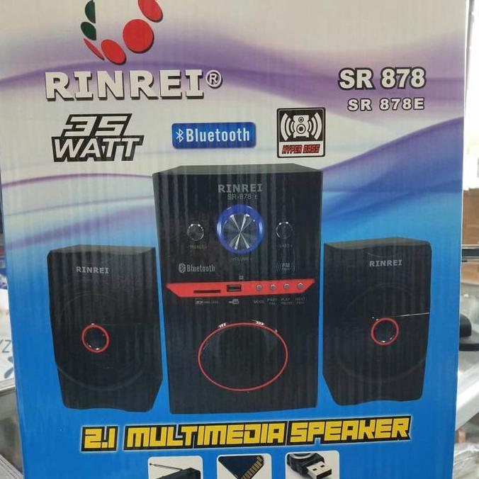 Speaker multimedia rinrei SR 878 E Bluetooth/speaker Bluetooth rinrei