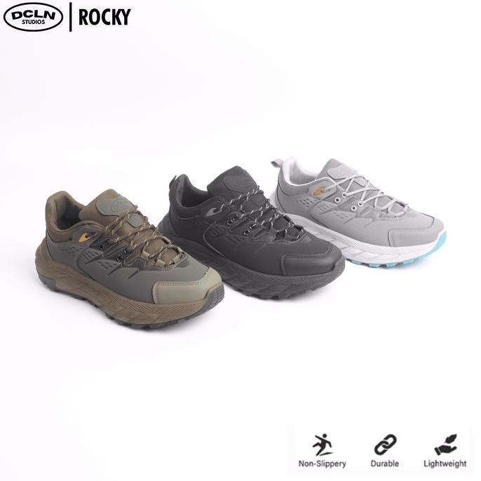 Declan outdoor Sneakers Casual  Shoes Pria Rocky  01-098 Karet  Kasual .
