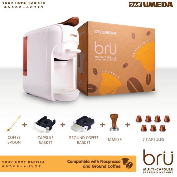 Terlaris Umeda Bru Mesin Kopi Multi Kapsul - Nespresso Capsule Coffe Maker Machine Mesin Kopi Kapsul