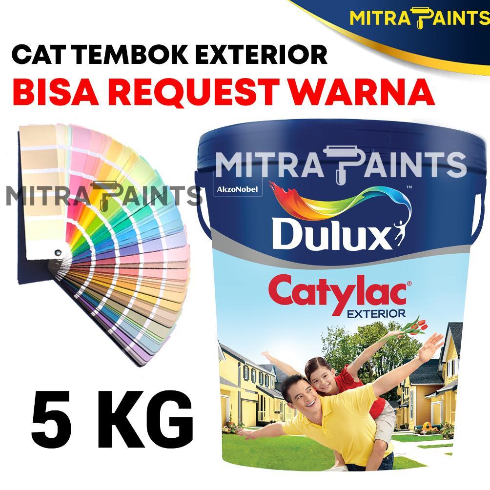 [PART 1] CAT TEMBOK EKSTERIOR DULUX CATYLAC EXTERIOR 5KG / BISA REQUEST CUSTOM WARNA TINTING