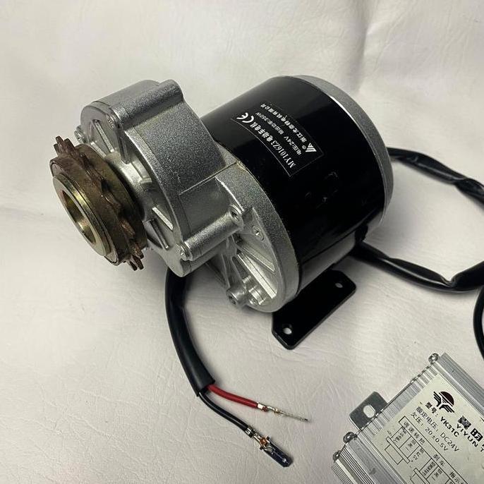 Kitset Motor Trail brused DC 350watt Kendaraan Listrik