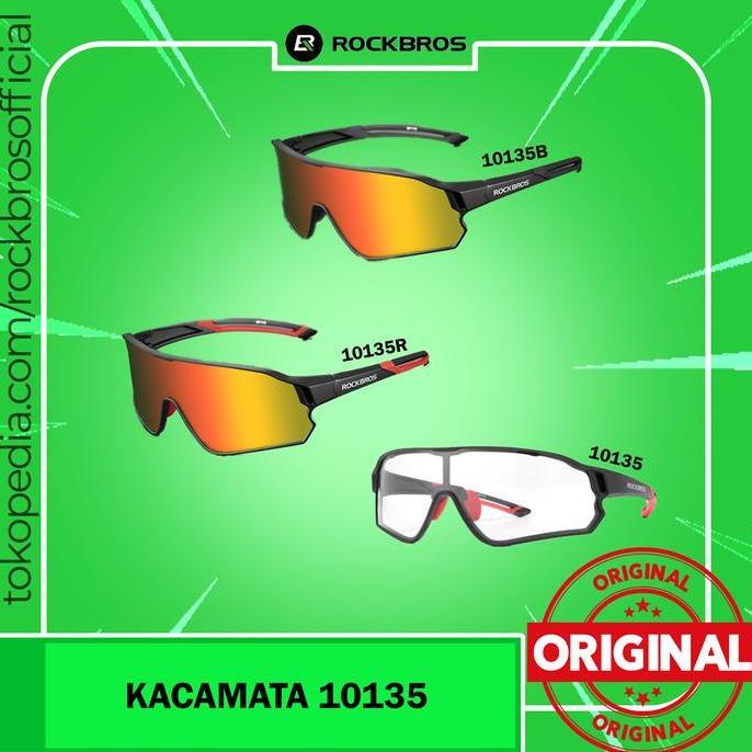 Kacamata Sepeda Gowes ROCKBROS 10135 Photocromic Full Frame