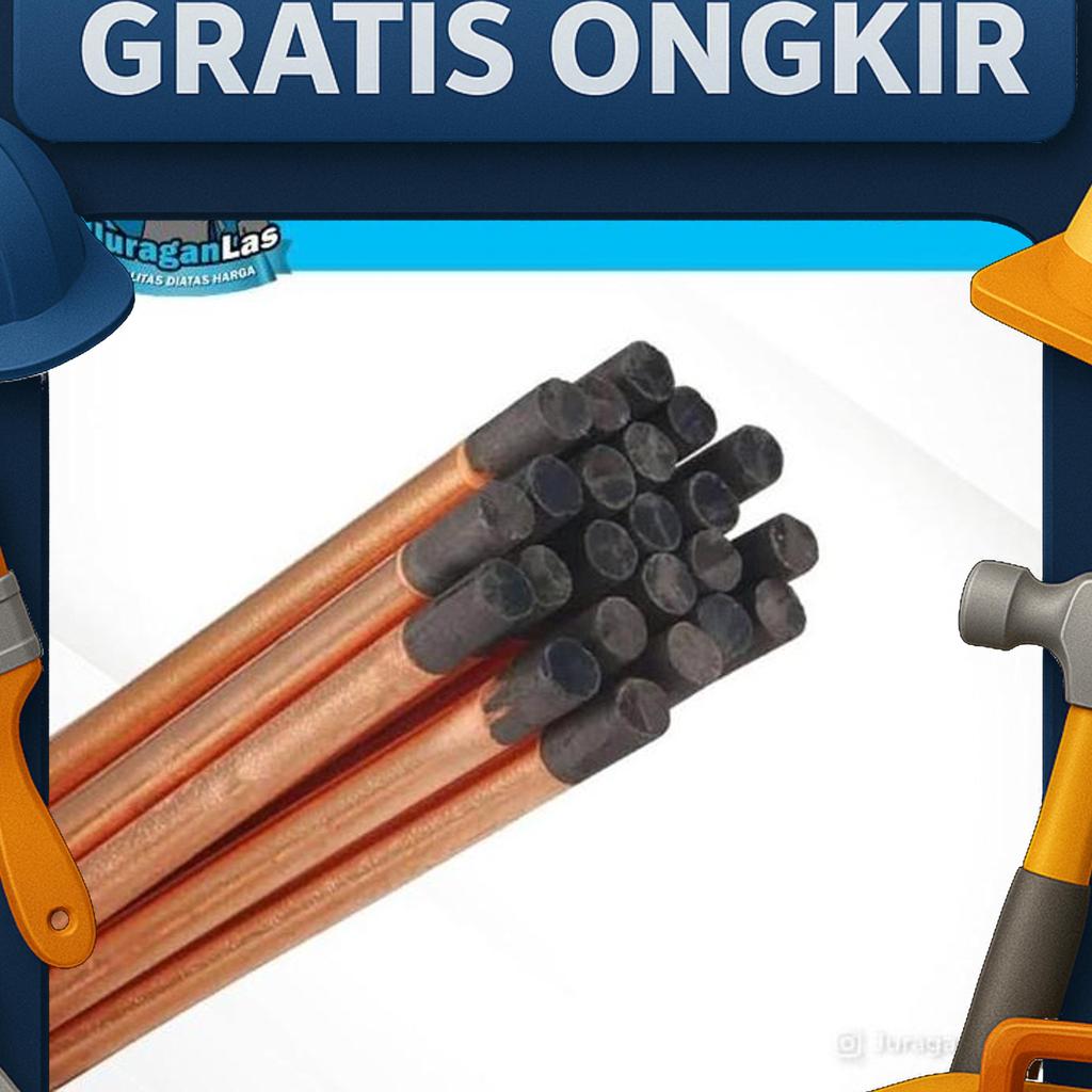 Kawat Las Gouging / Carbon Gouging Diameter 10Mm