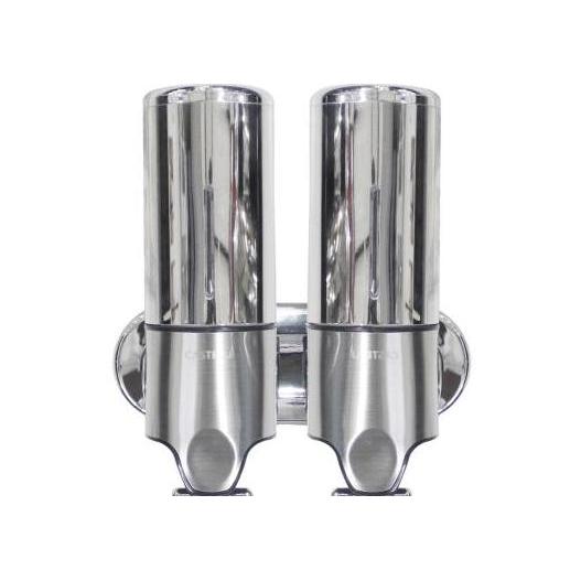 Castelli Double Soap Dispenser Stainless Steel
