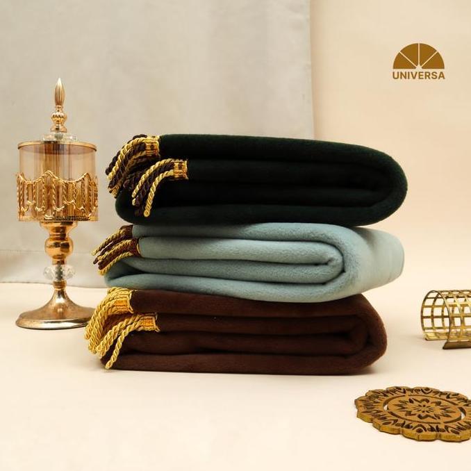 Universa Sajadah Anak (M) - Sajadah Polos Premium, Sajadah Busa Empuk Bulu Alas Kulit Anti Slip