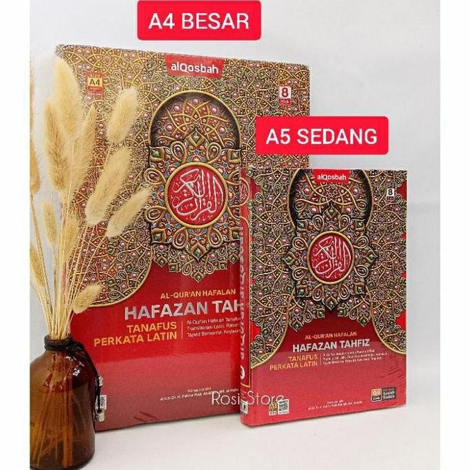 Alqur'An Hafazan Tahfidz Terjemah Latin Alquran Ukuran Besar A4 Lansia Orang Tua Hafazan Tahfidz Qur
