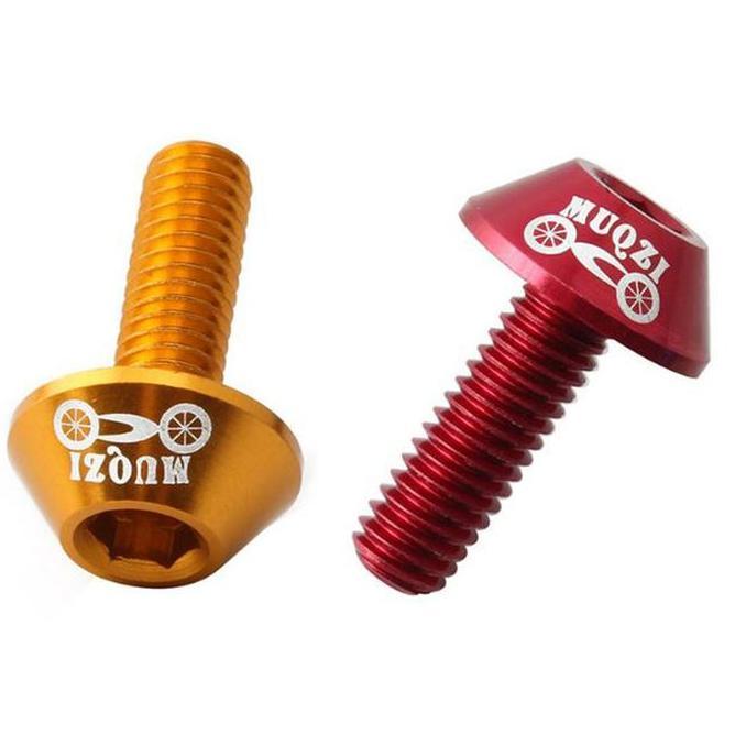 Baut Rem V Brake Bolt M6 Spare Part Sepeda Lipat Aluminium Alloy 7075