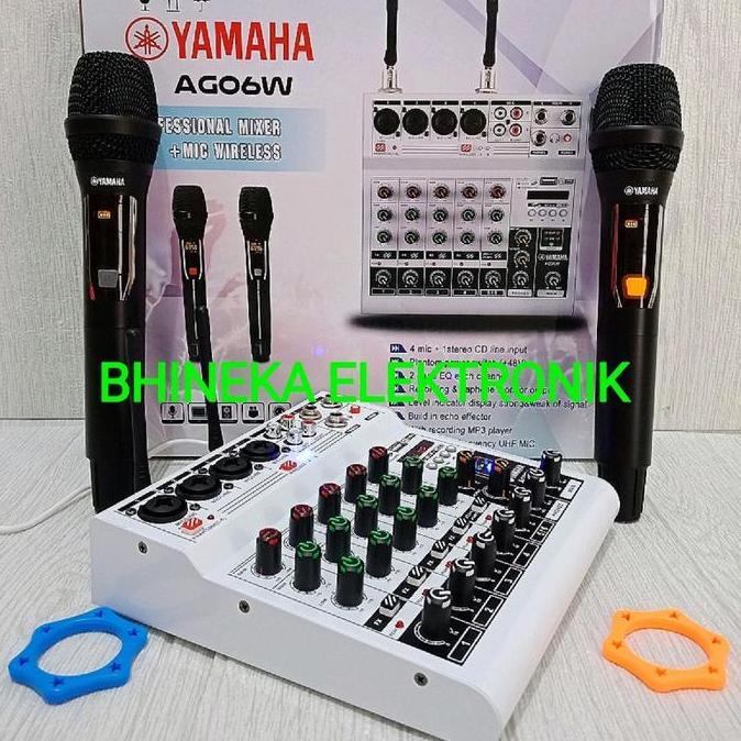 Zazamursani89 - Yamaha Ag6W 6 Channel Wireless Mixer Audio Original