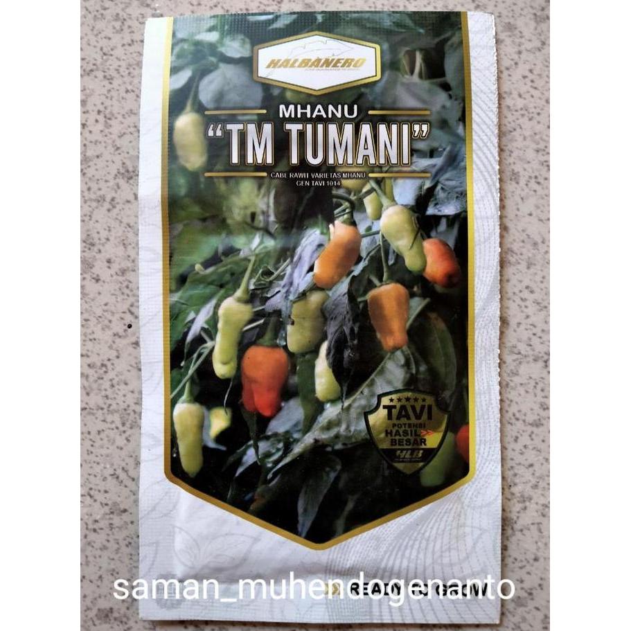 Benih Cabe Rawit F1 MHANU TM TUMANI 10 Gram Halbanero - Bibit Cabe rawit hibrida mhanu tm tumani - c