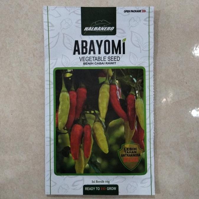 Benih Cabe Rawit ABAYOMI 10 Gram Halbanero - Bibit Cabai ABAYOMI crm