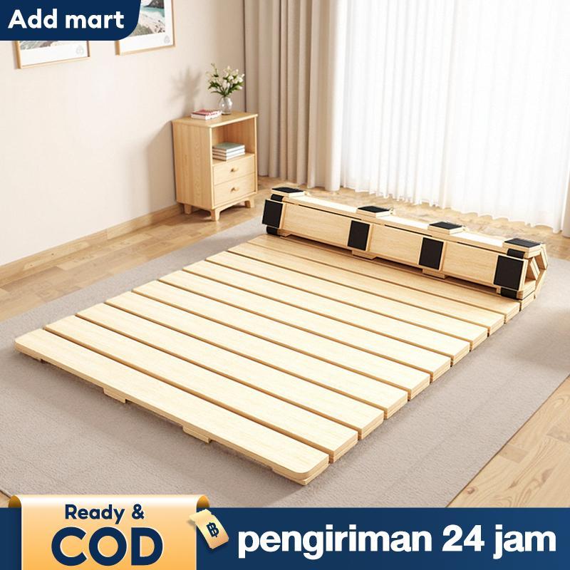 Dipan Tempat Tidur Tatakan Kasur 180X200 Dipan Kasur 160X200 Tatami Kayu Solid Tempat Tidur Palet Ka