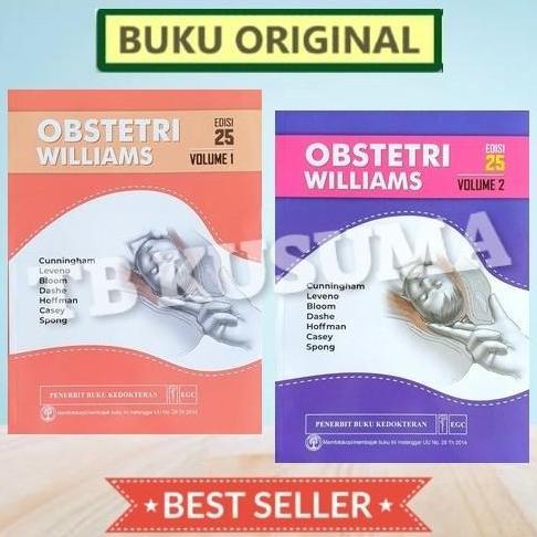 Radalani90 - Obstetri Williams Edisi 25 Volume 1 Dan 2 Set Original Cunningham