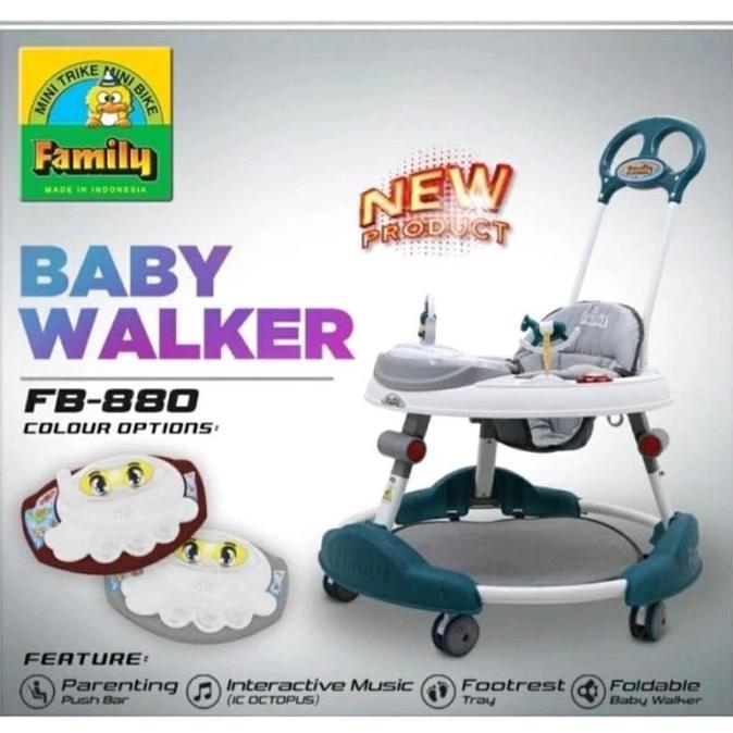 Baby Walker Family FB-880 Alat Bantu Jalan Bayi FB880 Babywalker FB 880