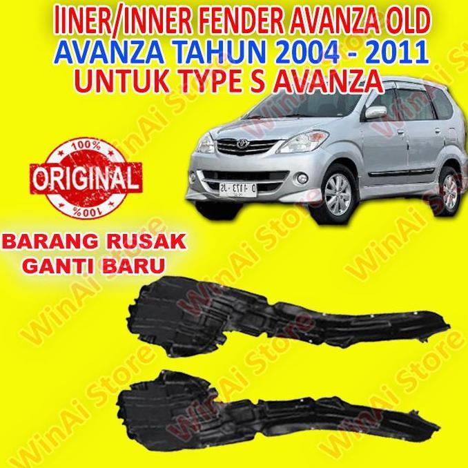 juprisyahpu - liner/inner fender avanza tahun 24-211 type s original